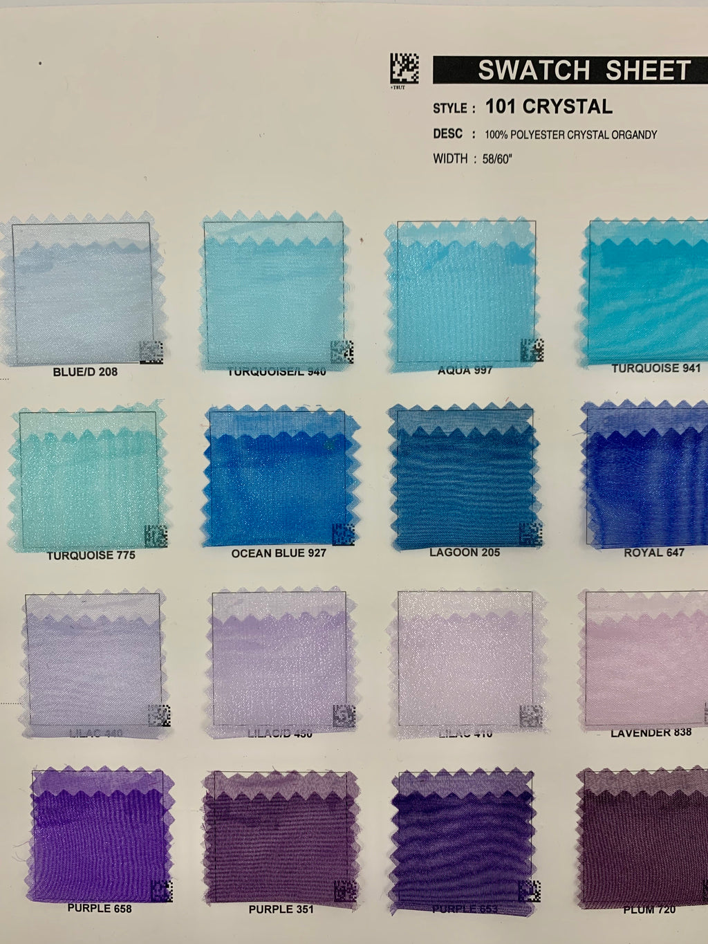 Organza crystal