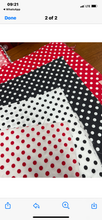 Load image into Gallery viewer, Polka dot design fabric