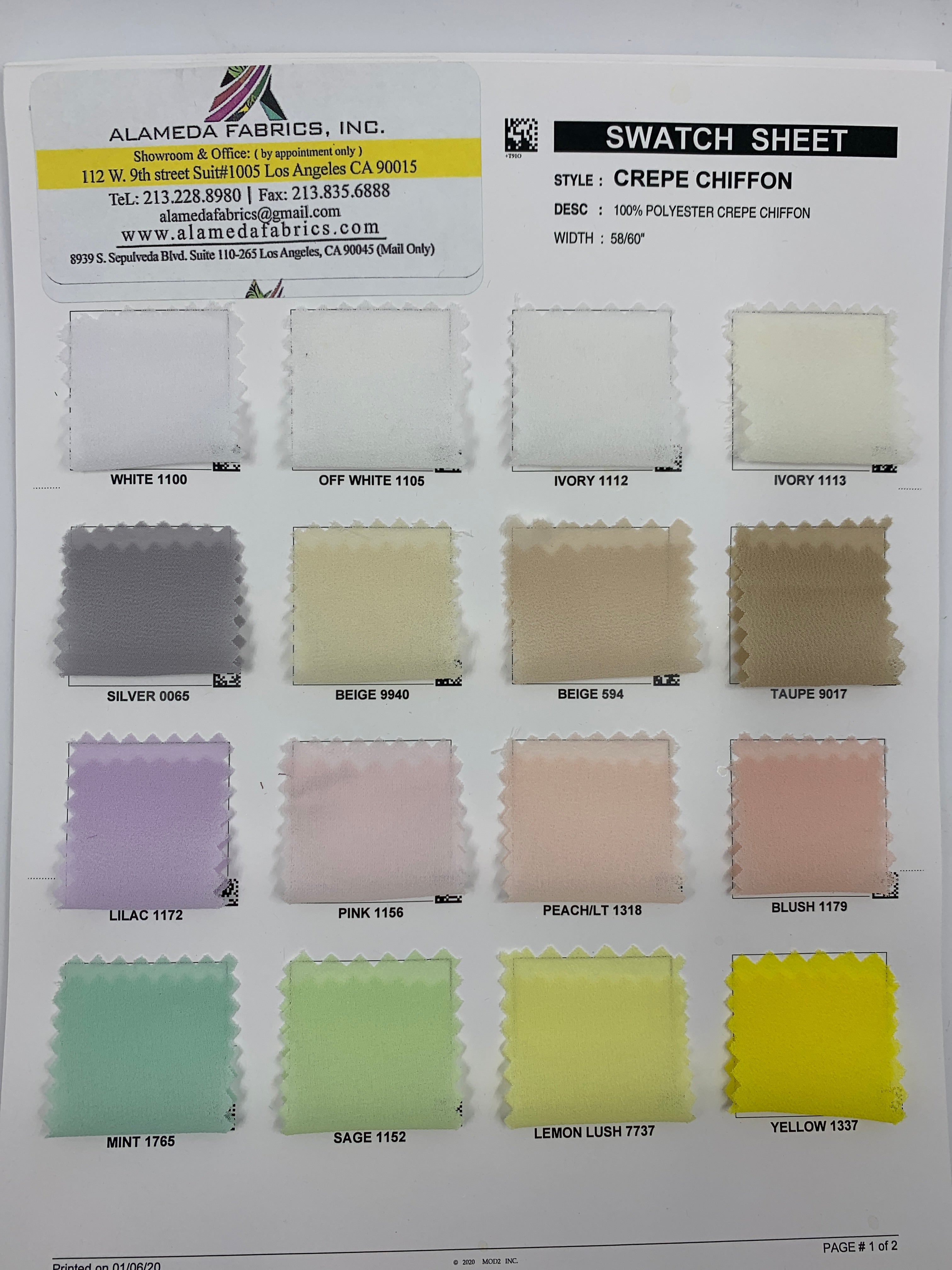 Chiffon Crepe