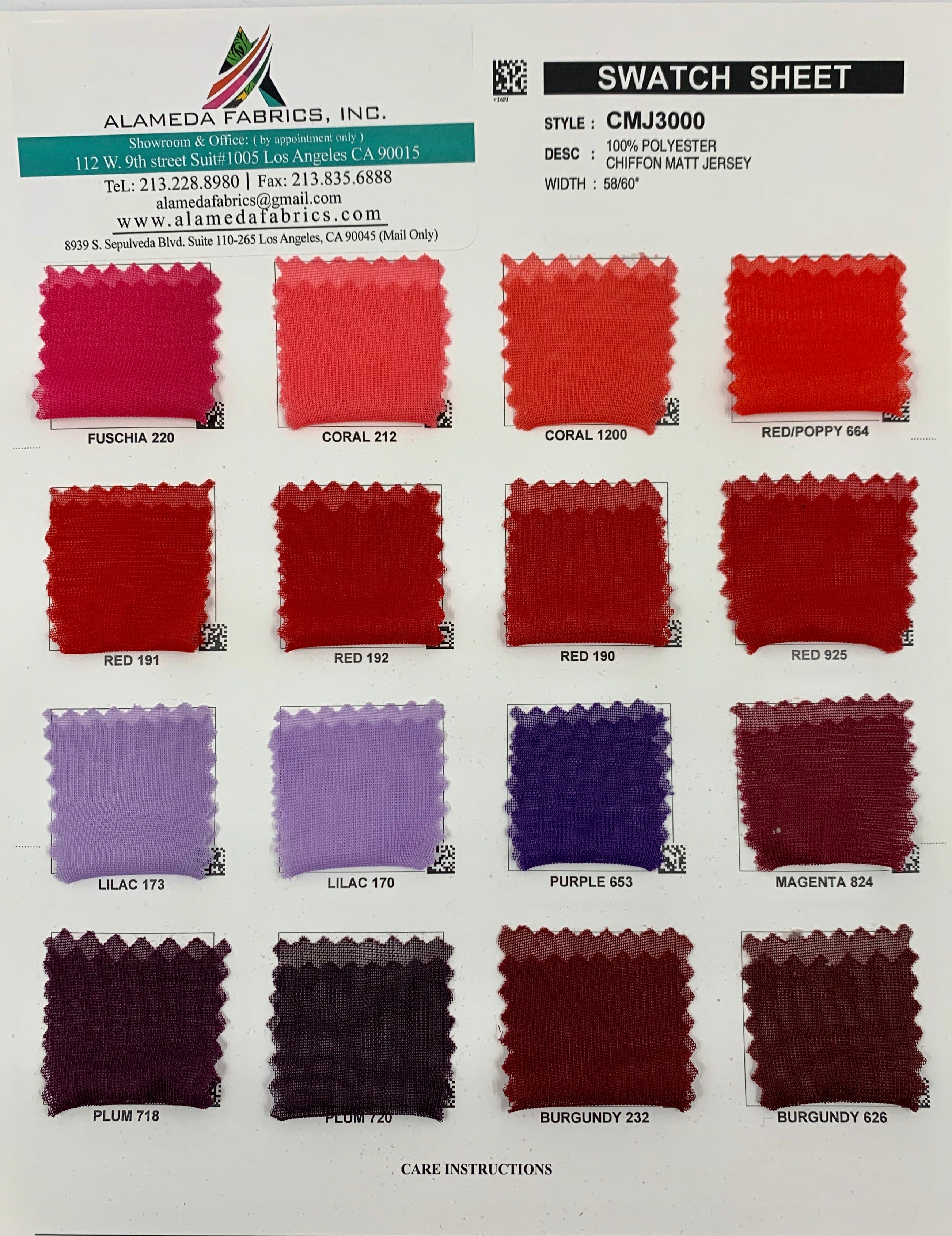 Chiffon Matt Jersey