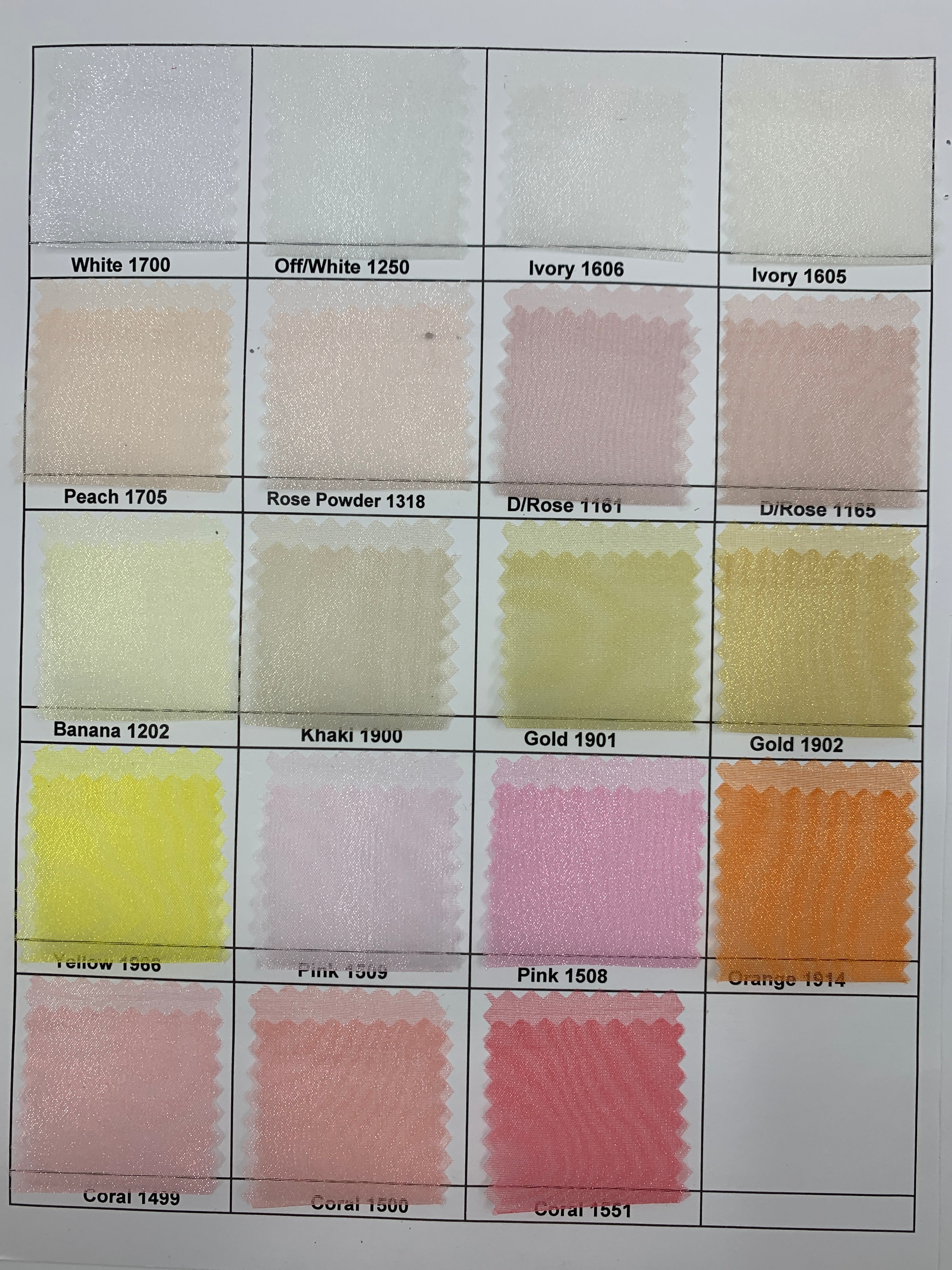 Organza crystal