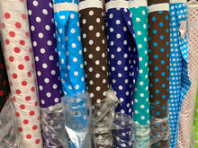 Load image into Gallery viewer, Polka dot design fabric