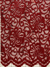 Load image into Gallery viewer, Lace fabric design T-325