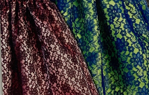 Lace fabric Raschel