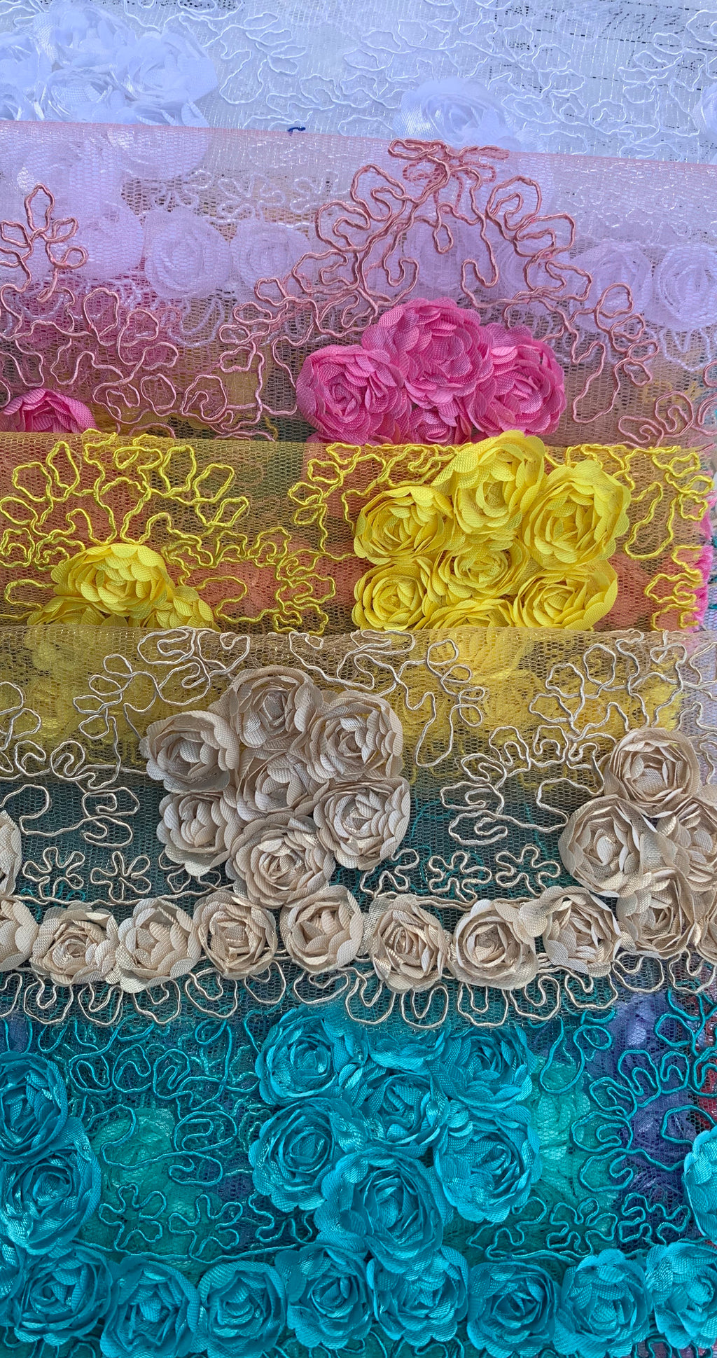 Lace fabric design 91313