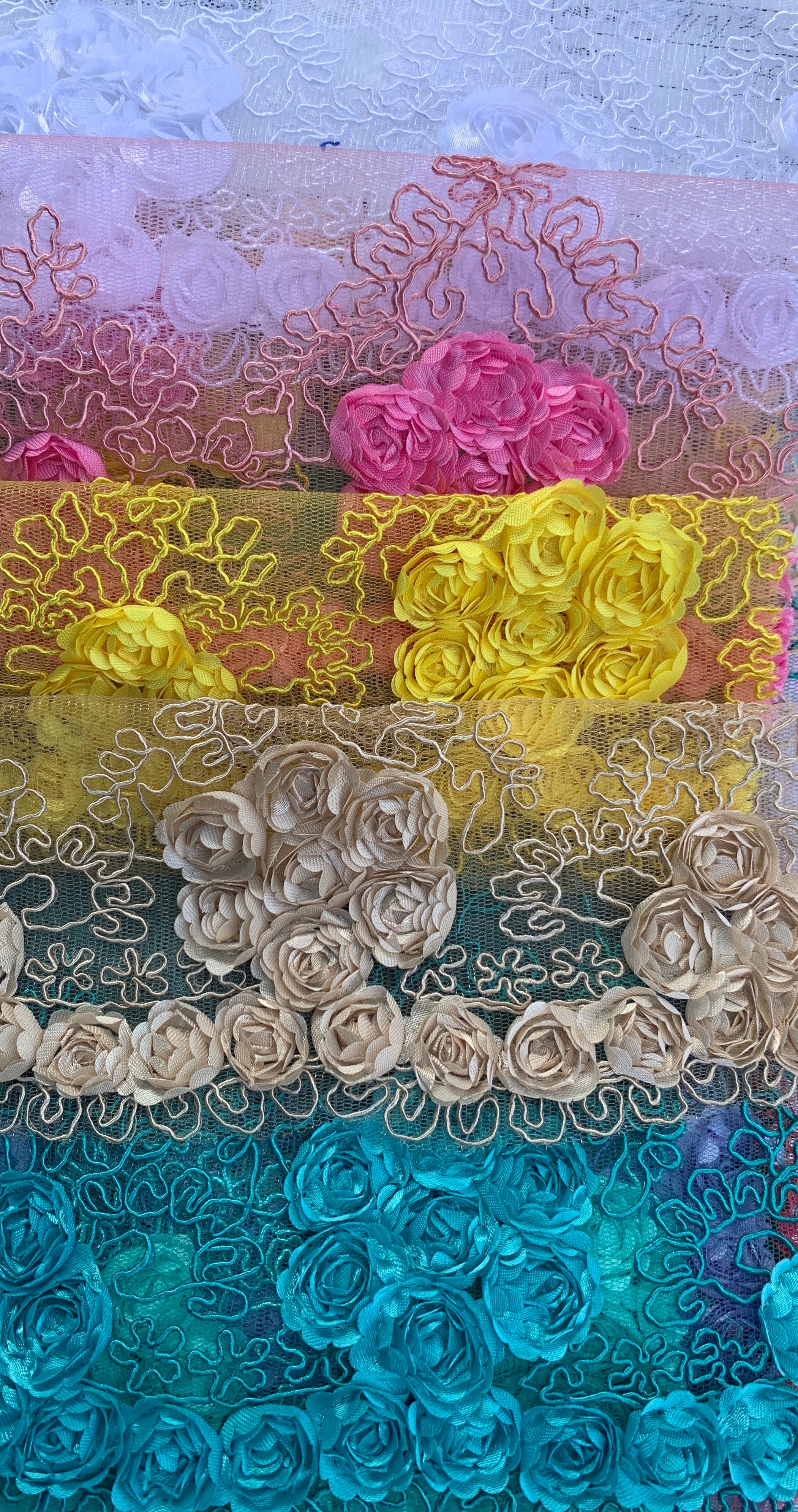 Lace fabric design 91313