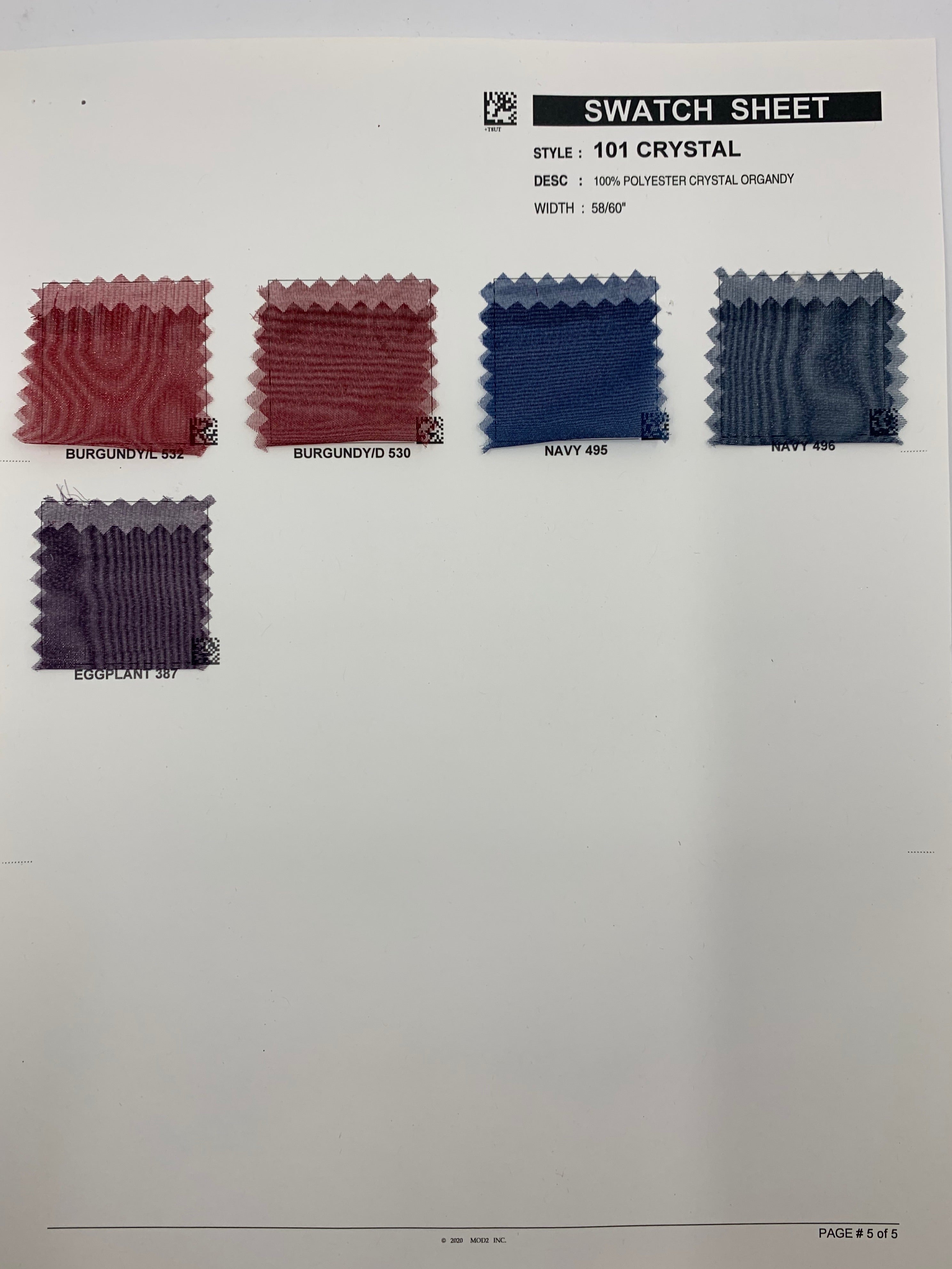 Organza crystal
