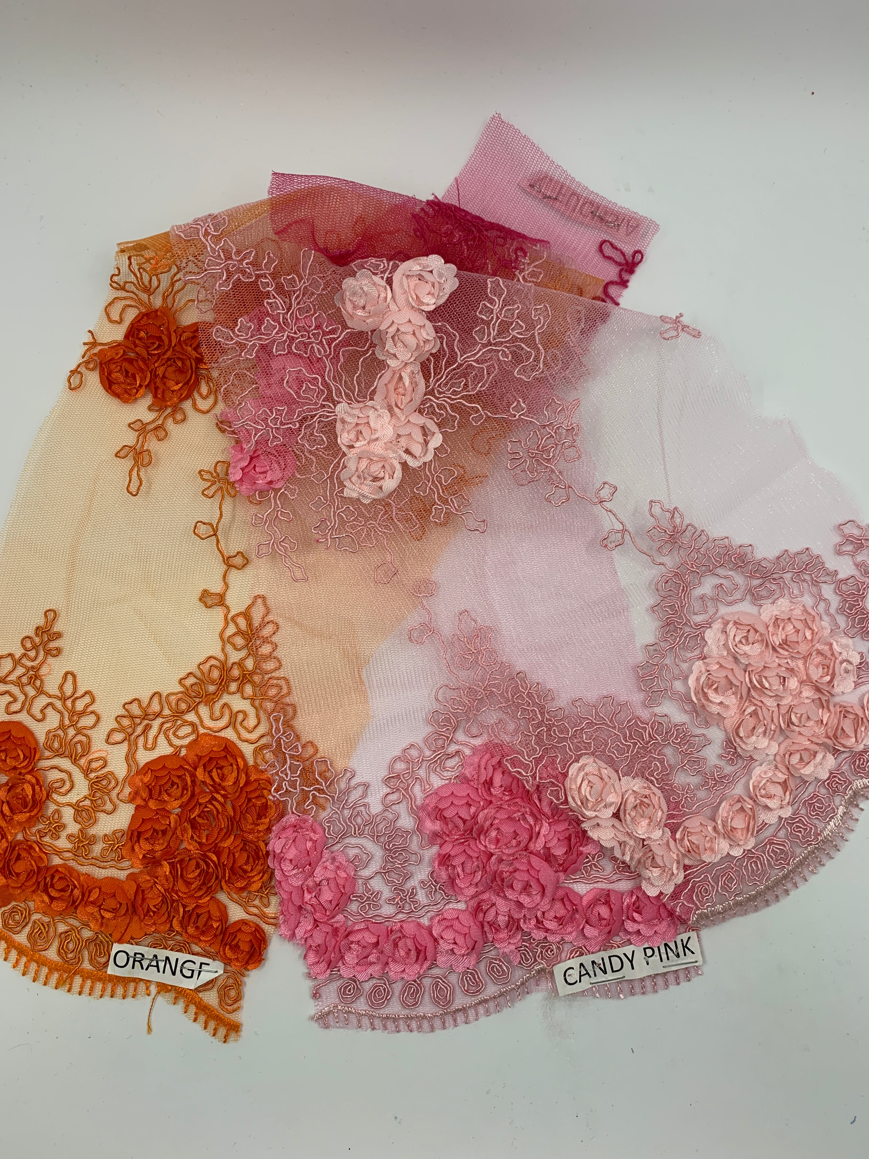 Lace fabric design 91313