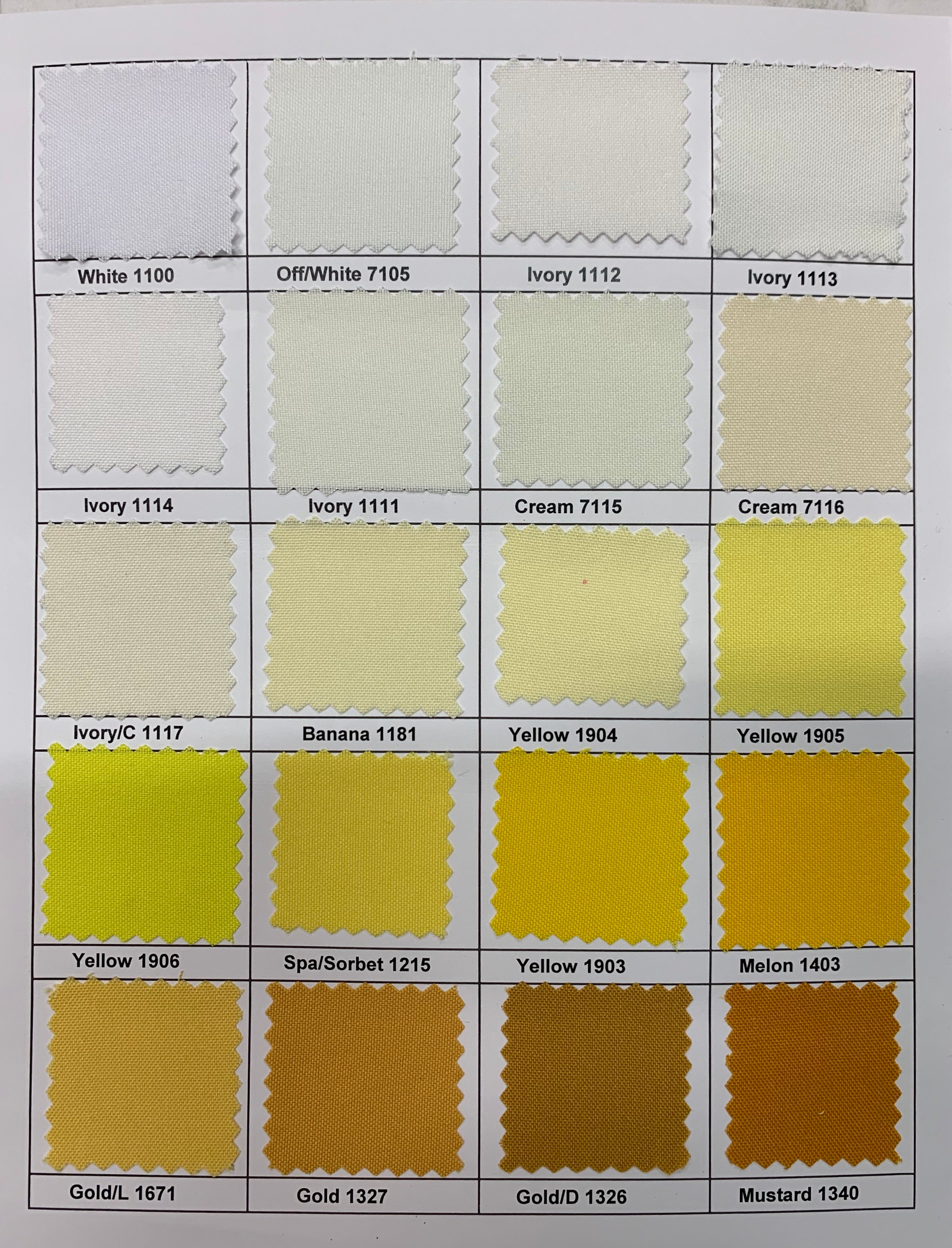 Poplins Fabrics 60”