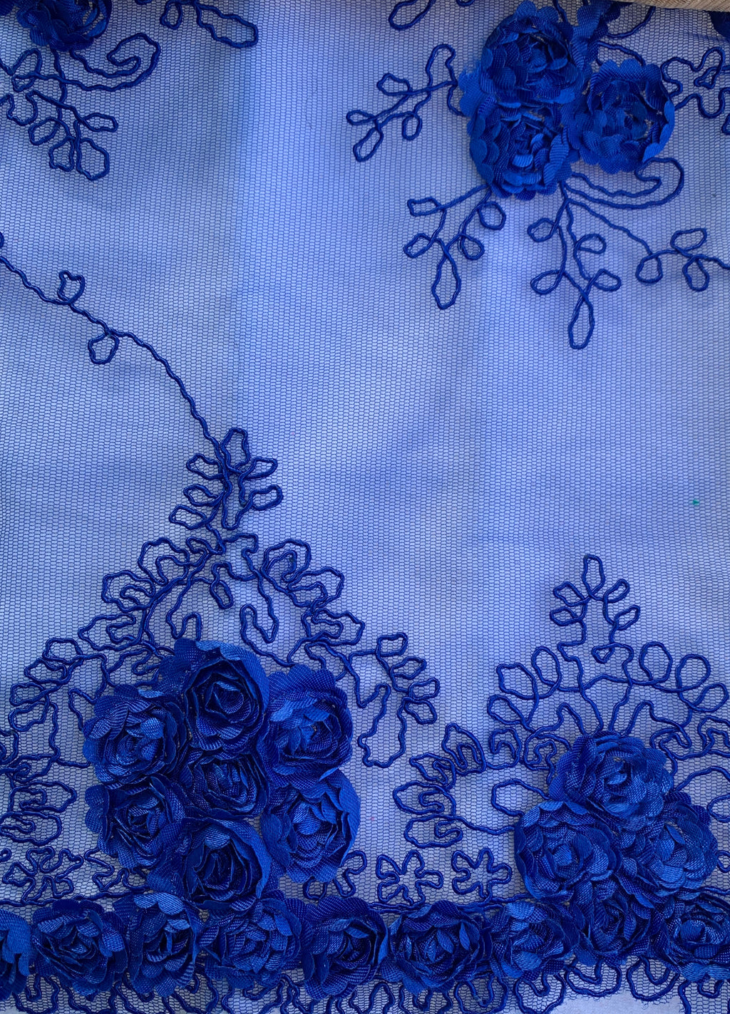 Lace fabric design 91313