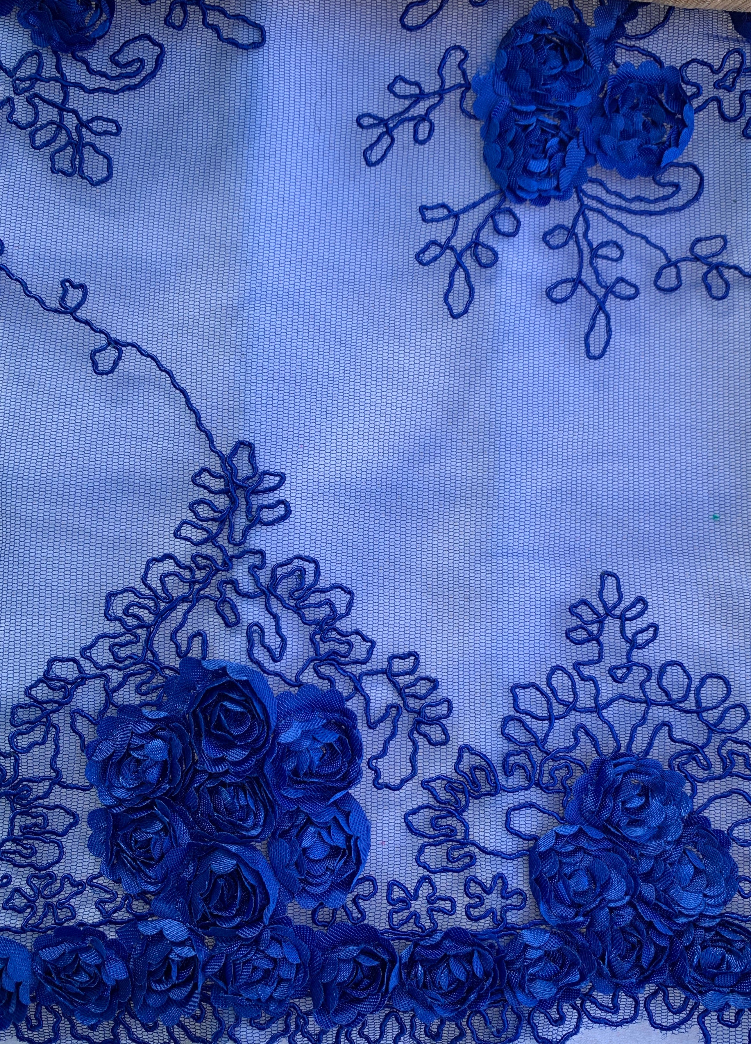 Lace fabric design 91313